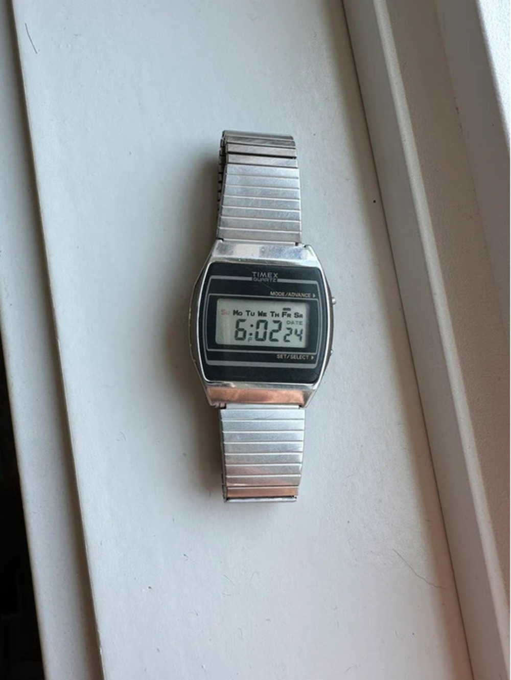 Vintage Timex digital watch.